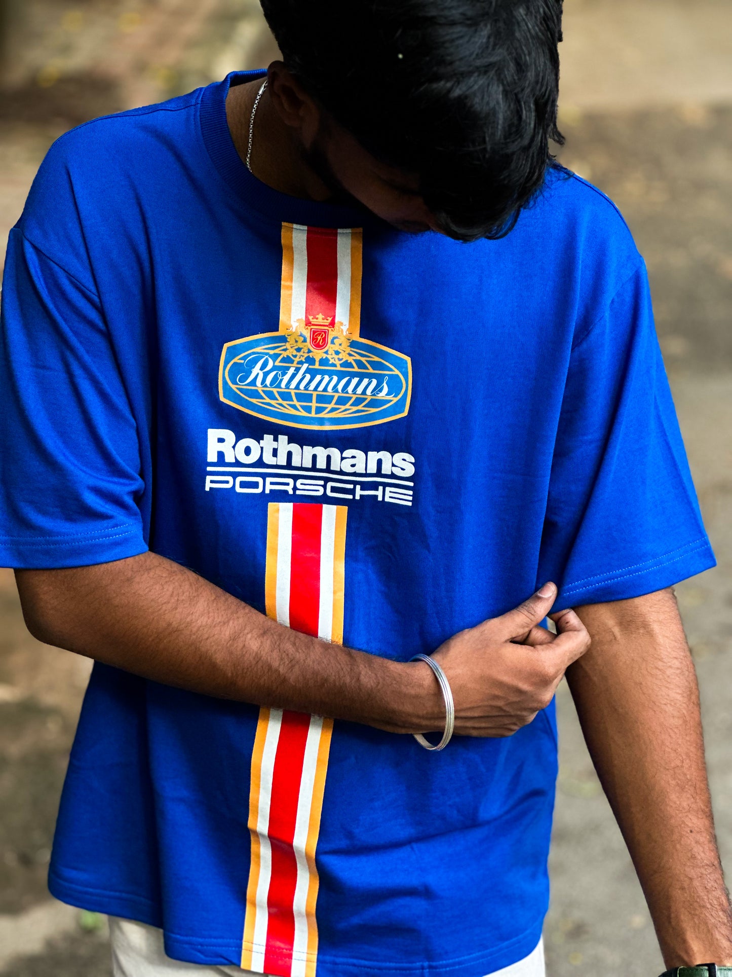 Porsche Rothmans 962 Oversized T-Shirt (240 GSM)