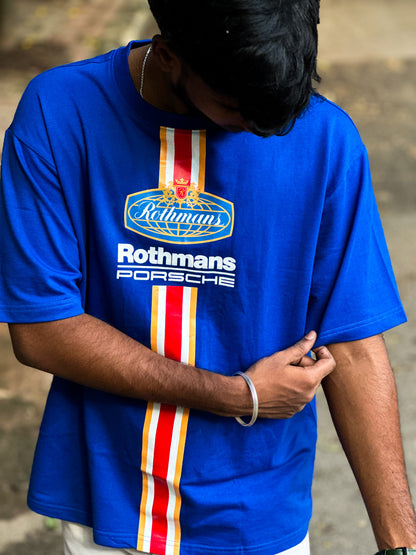 Porsche Rothmans 962 Oversized T-Shirt (240 GSM)