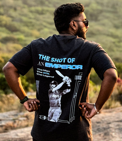 Shot of an Emperor – Oversized T-Shirt (Charcoal Grey)