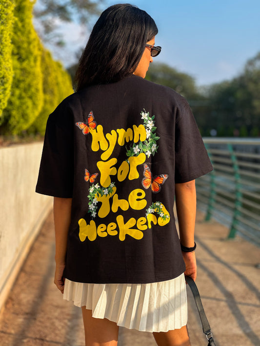 Hymn for the Weekend – Oversized T-Shirt (Black)