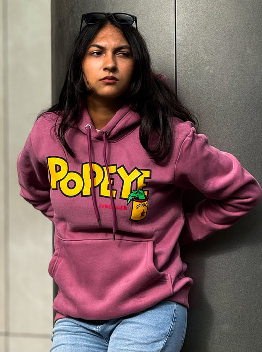 Pink Popeye hoodie